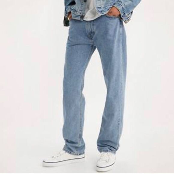 Levi's 505 Regular Fit Men's Jeans - Picture 1 of 7